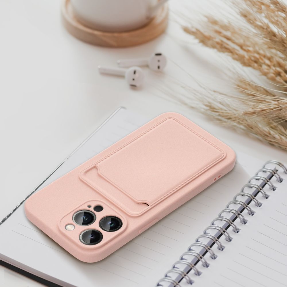 Aizsargvāciņš iPhone 16 Plus – CARD, rozā — attēls 3
