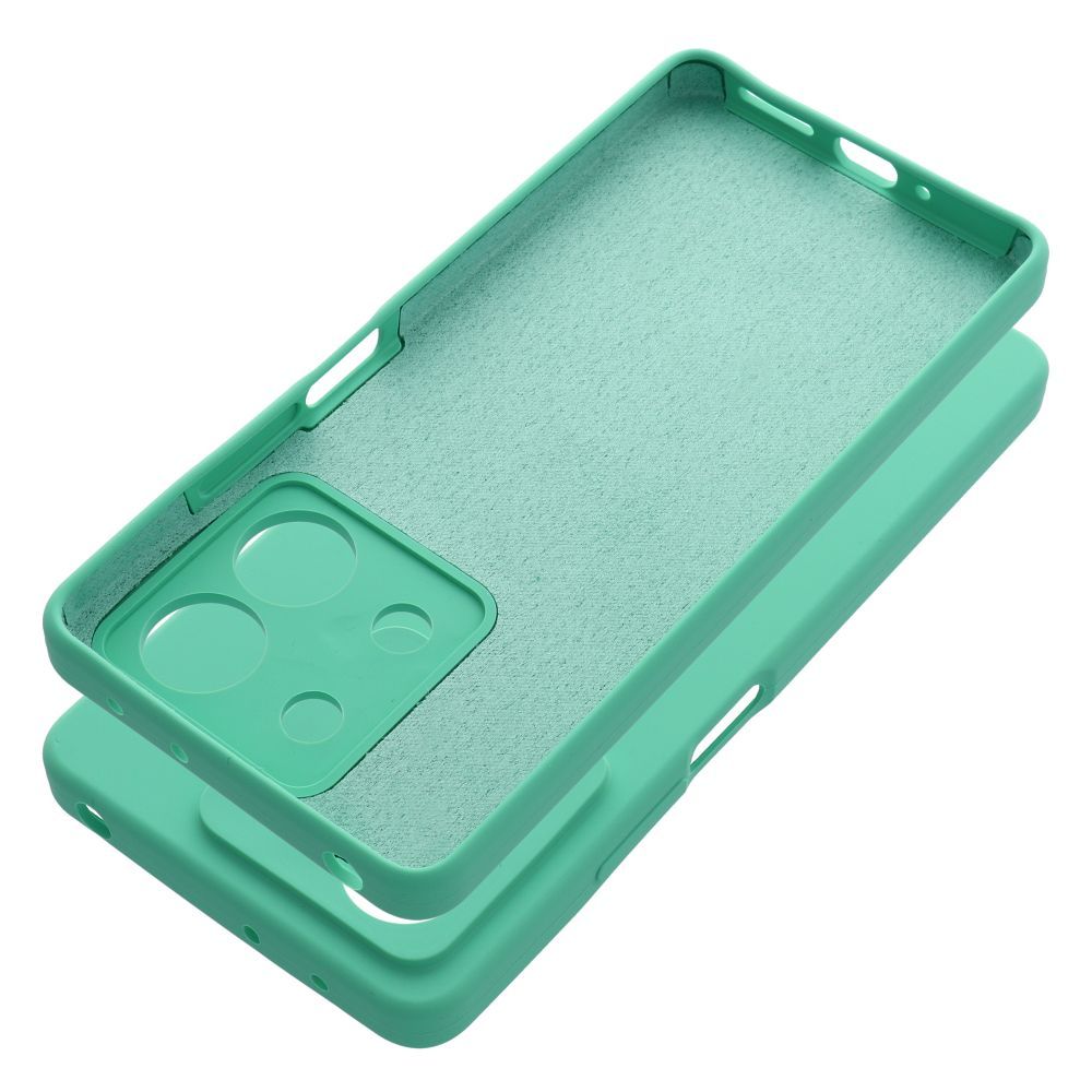 Aizsargvāciņš Xiaomi REDMI NOTE 13 5G mint – SILICONE 2mm — attēls 2