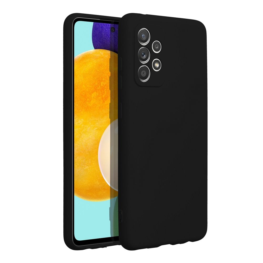 Aizsargvāciņš Samsung A52 5G / A52 LTE ( 4G ) / A52S – SILICONE, melns — attēls 2