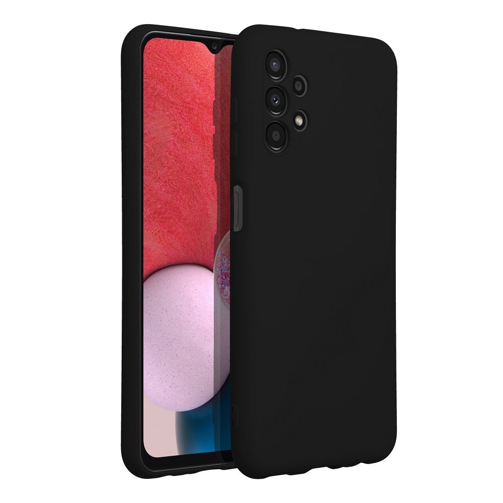 Aizsargvāciņš Samsung A13 4G – SILICONE, melns — attēls 2
