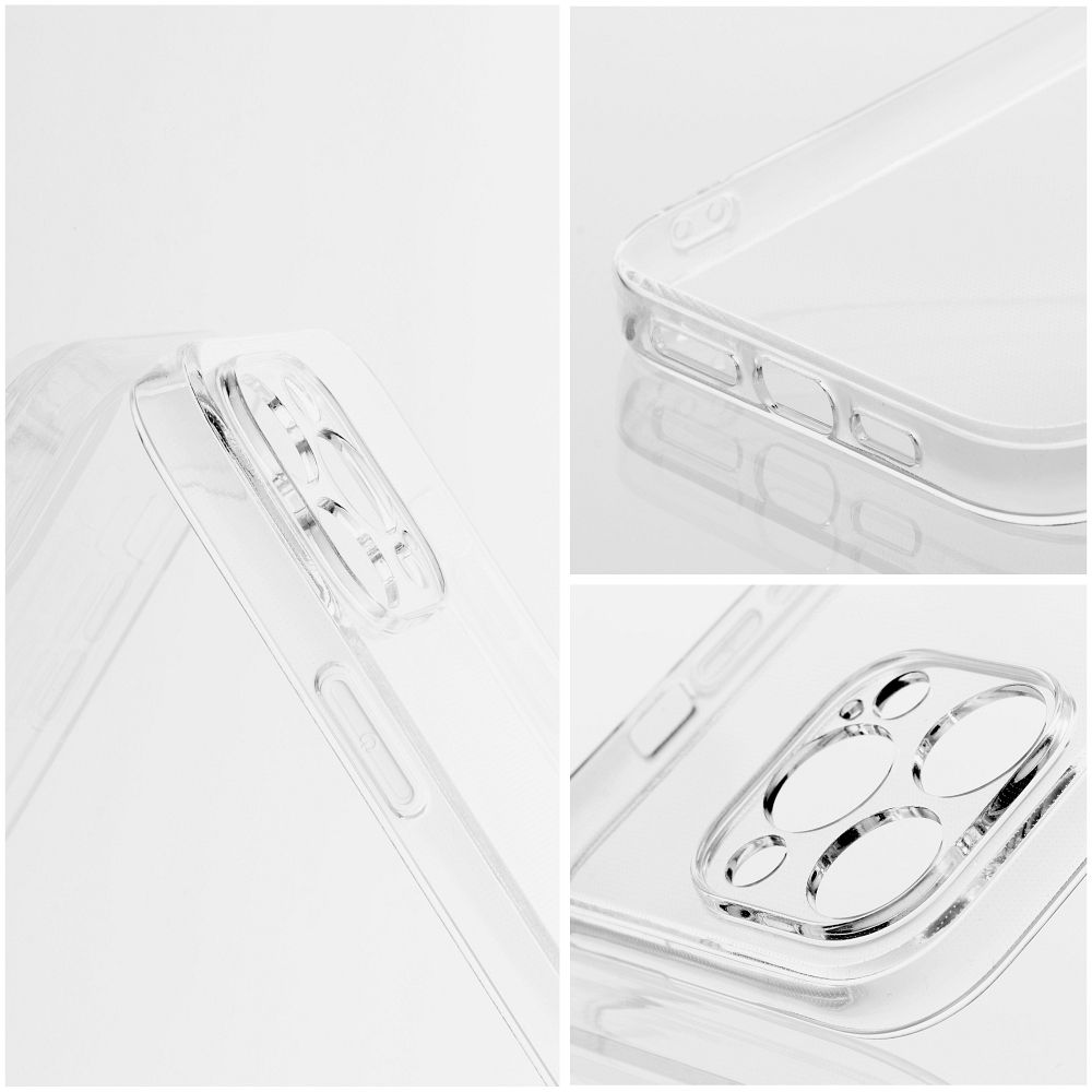 Aizsargvāciņš iPhone 16 Plus (camera protection) – CLEAR 2 mm, caurspīdīgs — attēls 3
