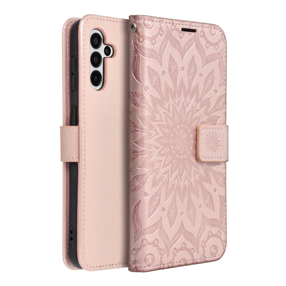 Aizsargvāciņš Samsung A13 5G / A04S mandala – MEZZO, rozā zelta — attēls 2