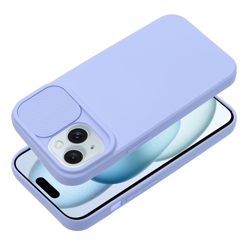 Aizsargvāciņš iPhone 15 lavender – SLIDE — attēls 3