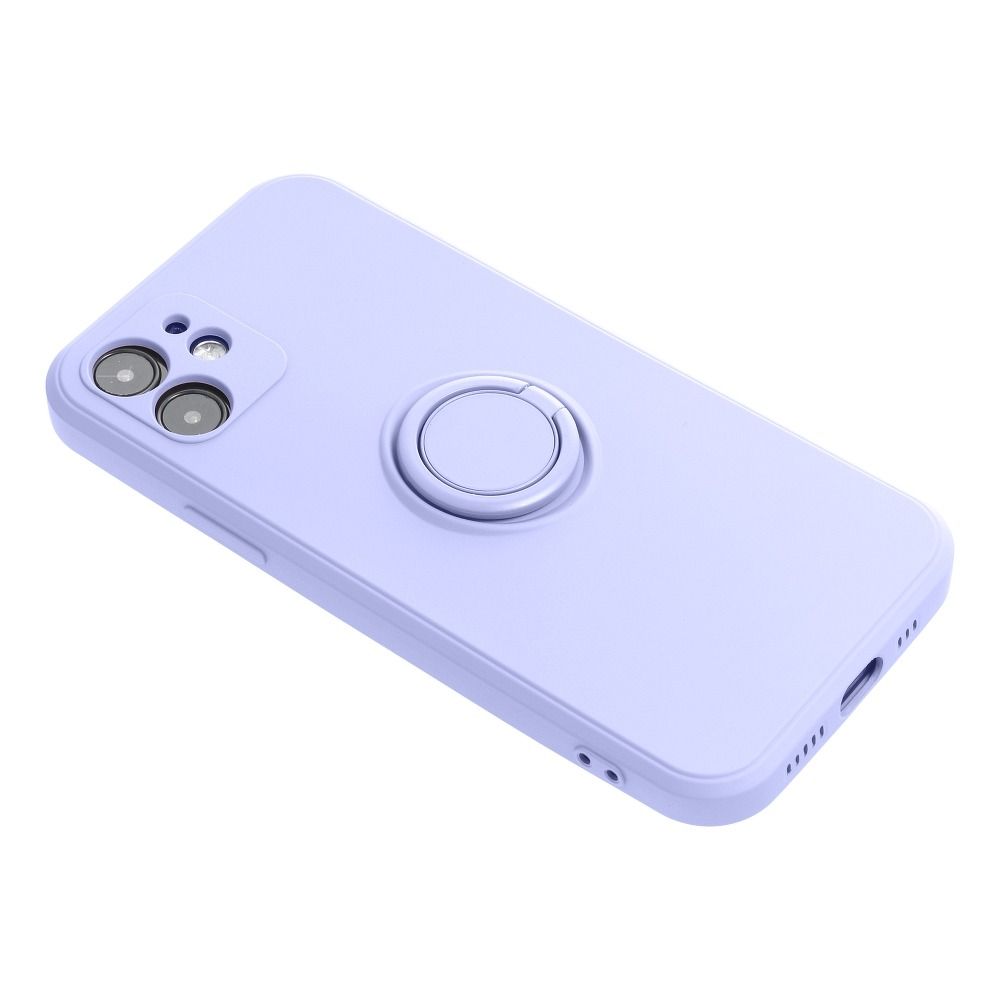 Aizsargvāciņš Xiaomi Redmi Note 11 / 11S – SILICONE RING, violets — attēls 4