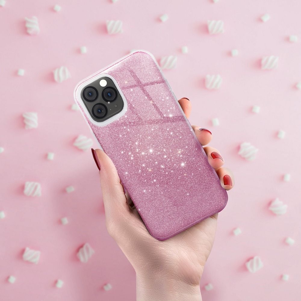 Aizsargvāciņš iPhone 13 – SHINING, rozā — attēls 3