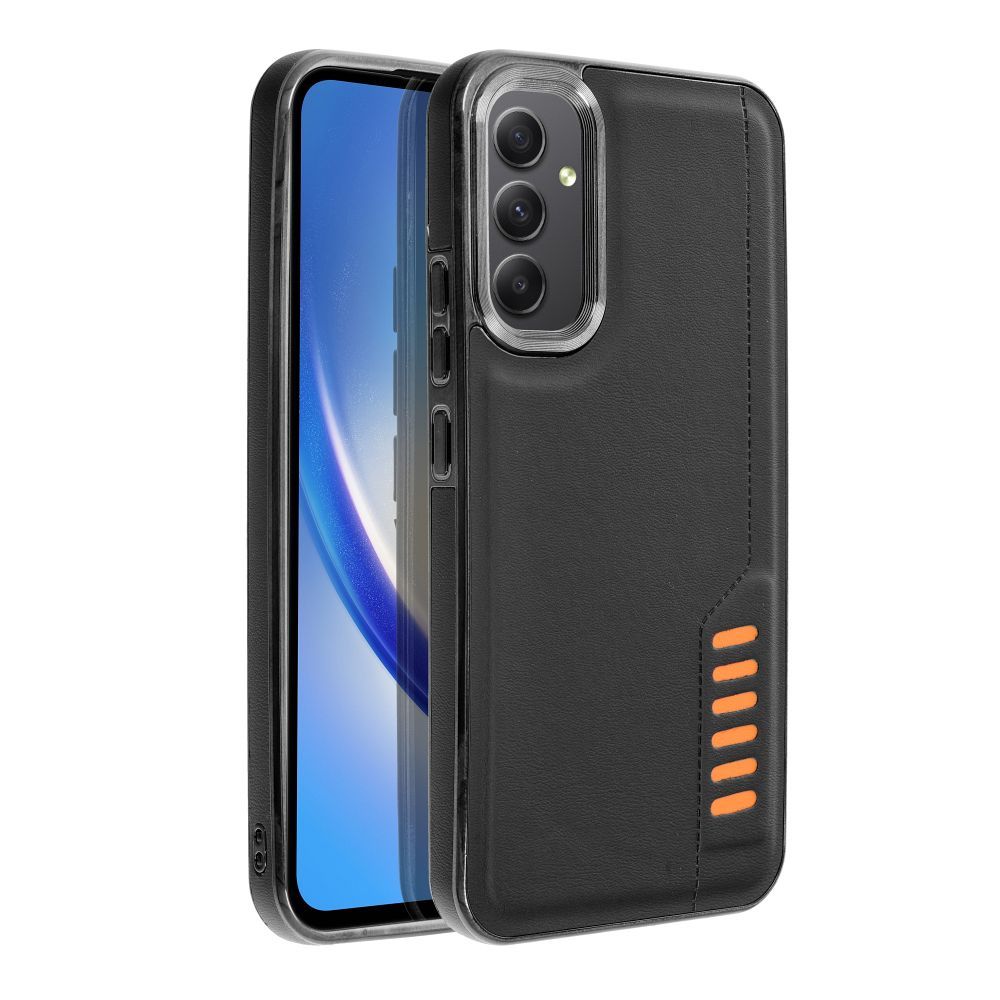 Aizsargvāciņš Samsung A34 5G – MILANO, melns — attēls 2