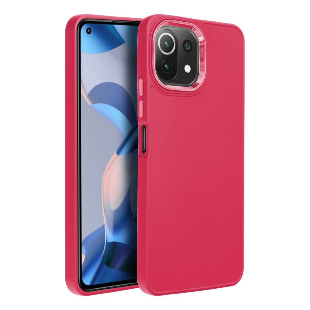 Aizsargvāciņš Xiaomi Mi 11 Lite 5G / Mi 11 Lite LTE ( 4G ) / Mi 11 Lite NE magenta – FRAME — attēls 2