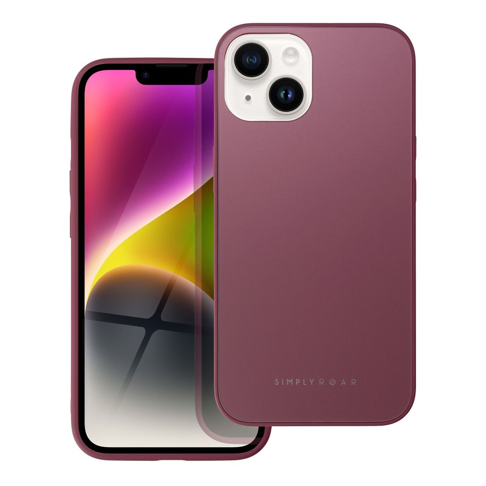 Aizsargstikls iPhone 14 claret – Roar Matte