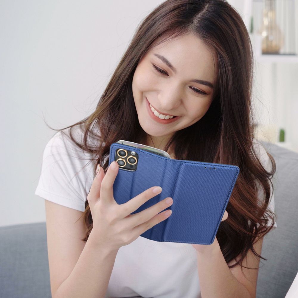 Aizsargvāciņš Xiaomi Redmi 13 4G – SMART, tumši zils — attēls 3