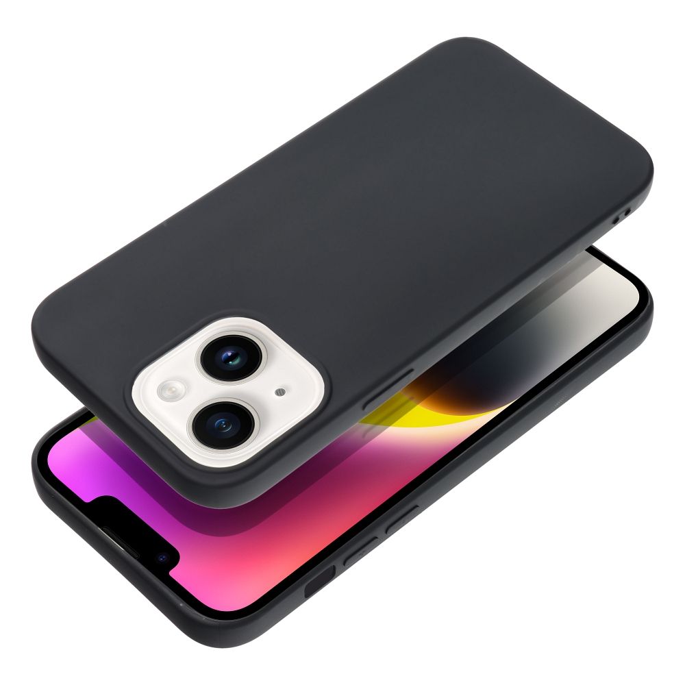 Aizsargvāciņš iPhone 14 Pro Max – MATT, melns — attēls 2