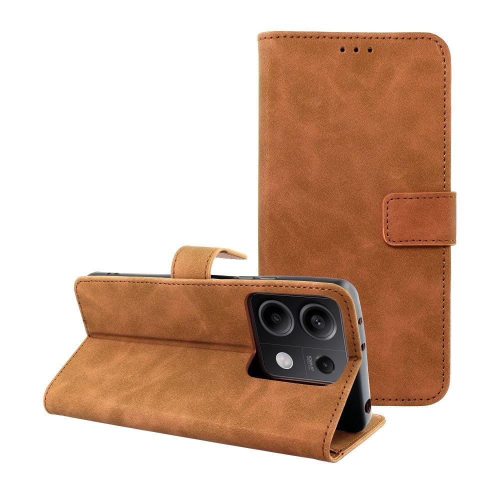 Aizsargvāciņš Xiaomi Redmi Note 13 5G – TENDER, brūns