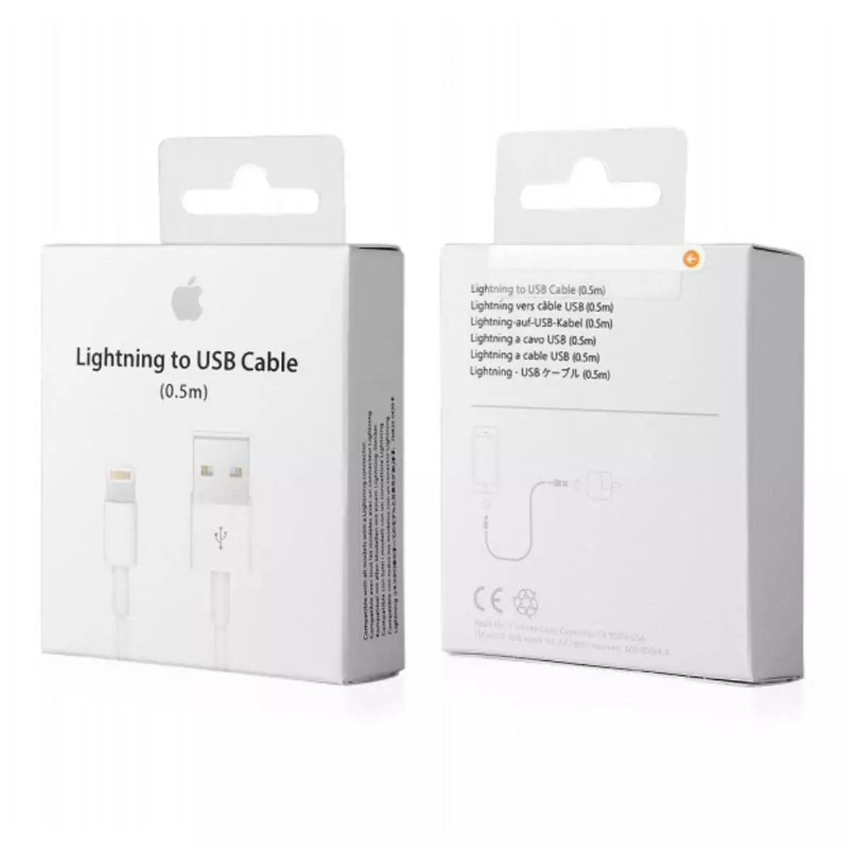 Apple Lightning → USB kaabel 0.5m valge EU ME291