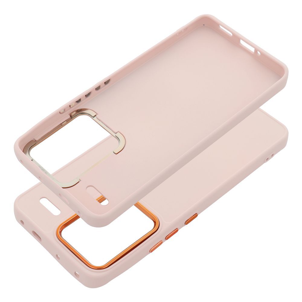 Aizsargvāciņš Xiaomi Redmi Note 13 Pro Plus 5G – FRAME, pūderrozā — attēls 2
