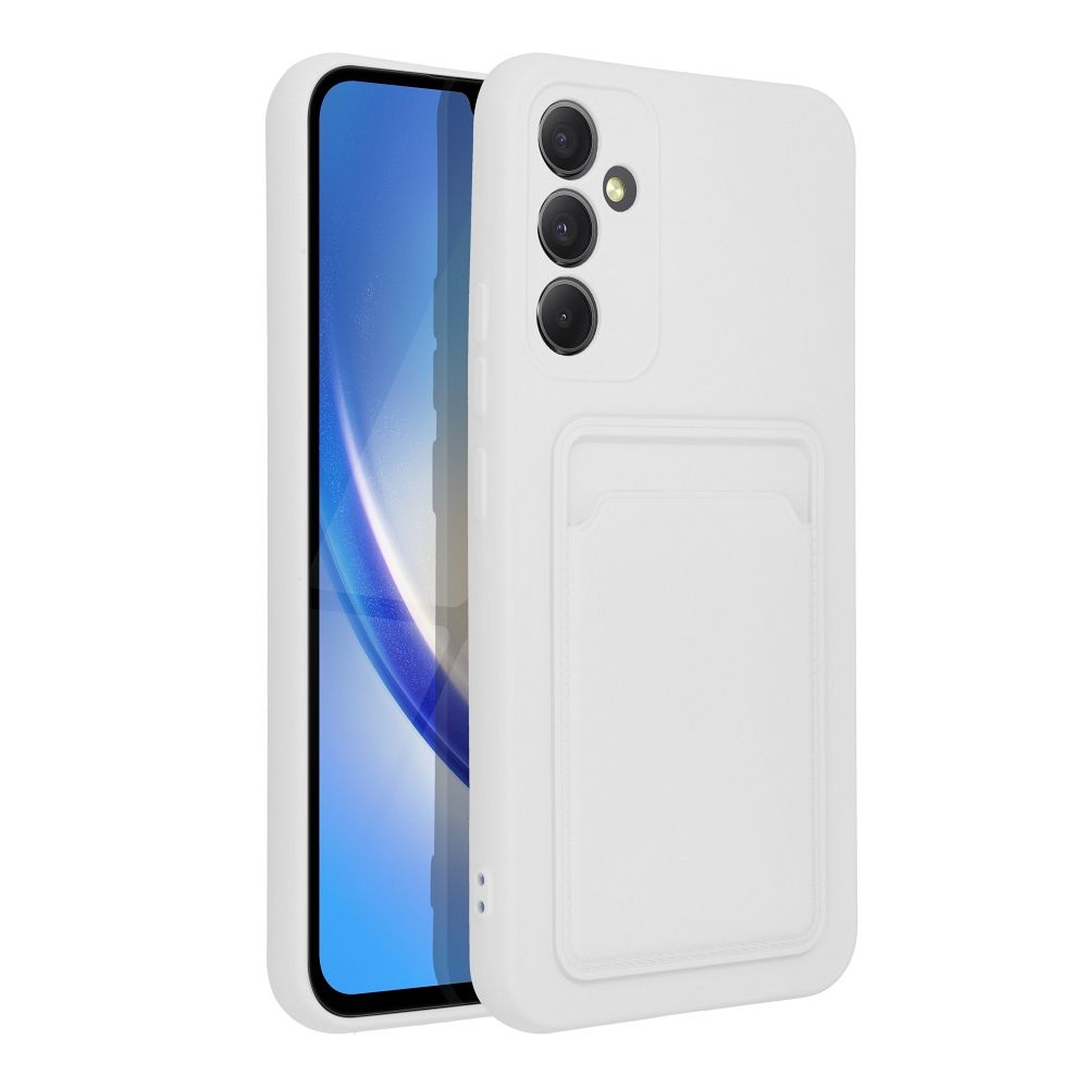 Aizsargvāciņš Samsung A34 5G – CARD, balts — attēls 2