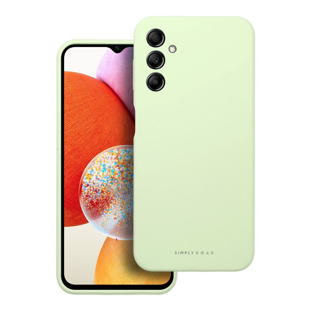 Aizsargvāciņš Samsung Galaxy A14 4G / A14 5G Light – Roar Cloud-Skin, zaļš