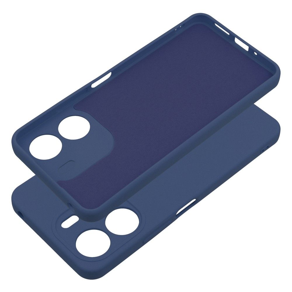 Aizsargvāciņš Xiaomi Redmi 13C / POCO C65 – SILICONE, zils — attēls 2