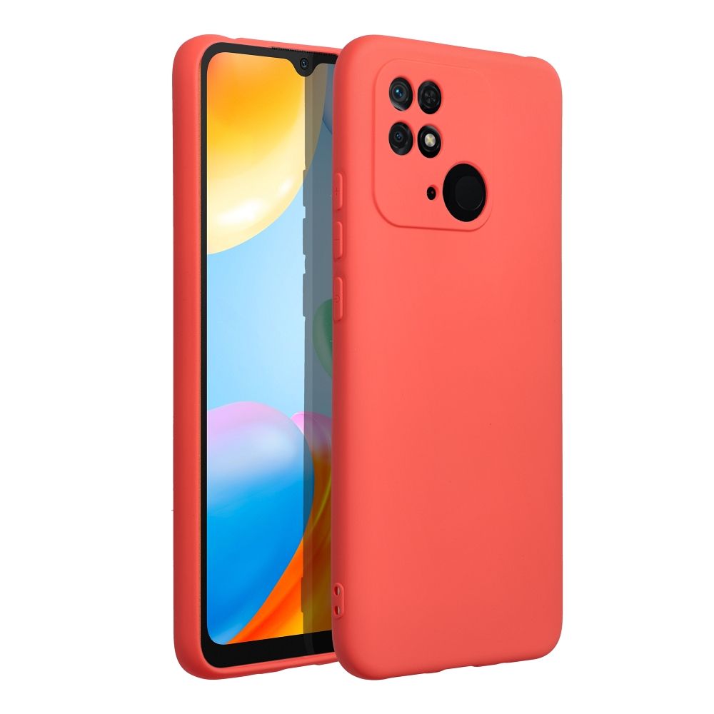 Aizsargvāciņš Xiaomi Redmi 10C peach – SILICONE — attēls 2