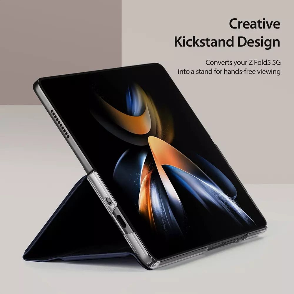 Aizsargvāciņš Samsung Z Fold5 5G – DUX DUCIS BRIL, zils — attēls 4