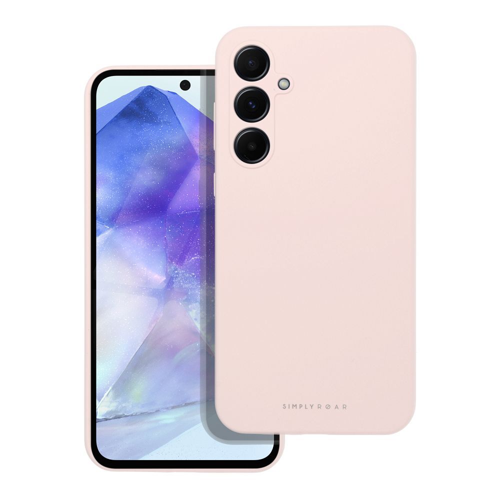 Aizsargvāciņš Samsung Galaxy A55 5G Light – Roar Cloud-Skin, rozā