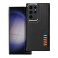 Aizsargvāciņš Samsung S23 Ultra – MILANO, melns