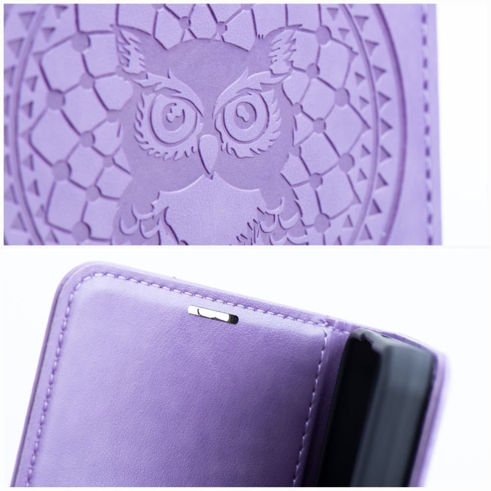 Mezzo Book (sapņu ķērājs) aizsargvāciņš Samsung A14 4G / A14 5G, violets