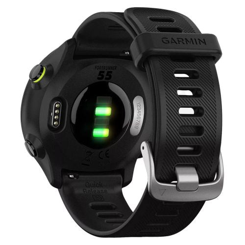 Garmin Forerunner 55, melns — viedpulkstenis — attēls 2