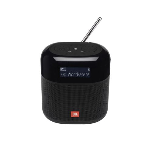 JBL Tuner XL, melna — portatīvā Bluetooth skanda ar radio — attēls 1