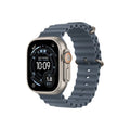 Apple Watch Ultra 3 GPS + Cellular 49 mm, dabisks titāns, zila Ocean Band — attēls 1