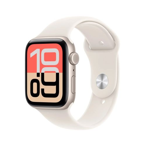 Apple Watch SE 3 GPS 44 mm, zvaigžņu gaišs, Sport Band M/L — attēls 1