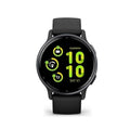 Garmin vívoactive 5, melns — viedpulkstenis — attēls 1