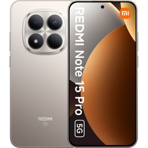 Xiaomi Redmi Note 15 Pro 5G 8/256 GB, titāna krāsā, bez lādētāja — attēls 1