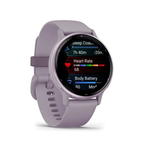 Garmin vívoactive 5, orhideju violets — viedpulkstenis — attēls 2