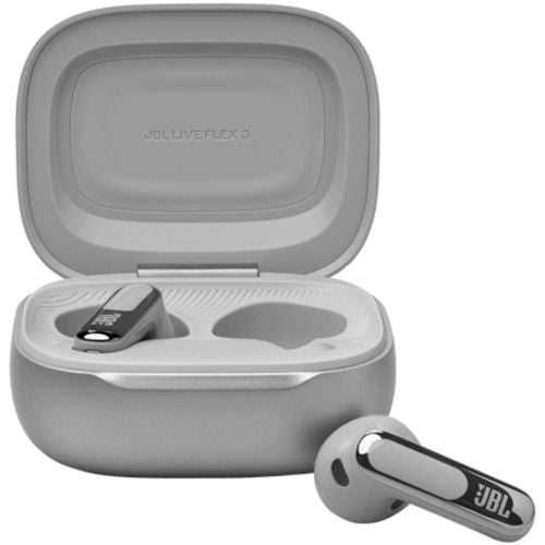 JBL Live Flex 3 TWS, sudraba — bezvadu austiņas — attēls 2