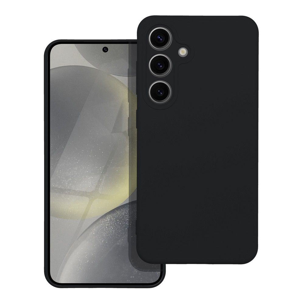 Aizsargvāciņš Samsung S24 – SILICONE, melns