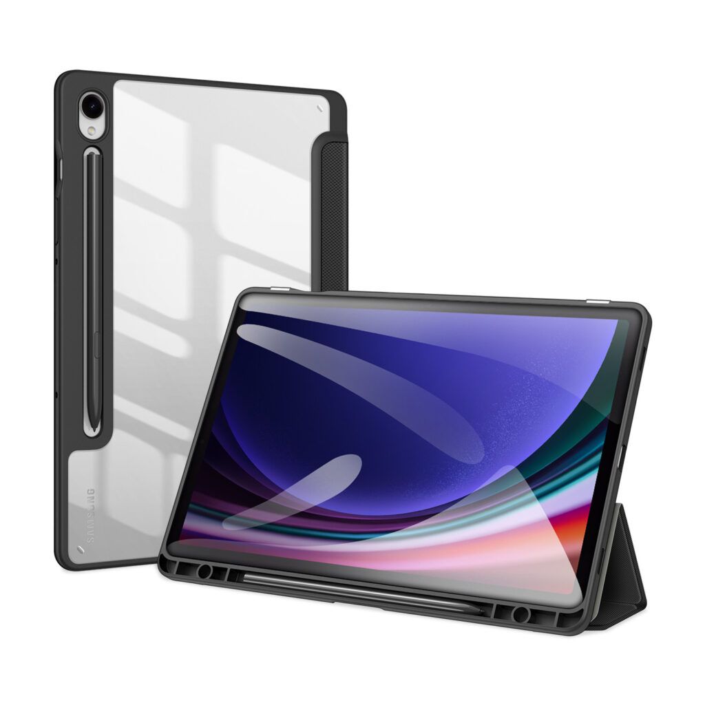 Aizsargvāciņš Samsung Tab S9 – DUX DUCIS TOBY with pencil storage, melns