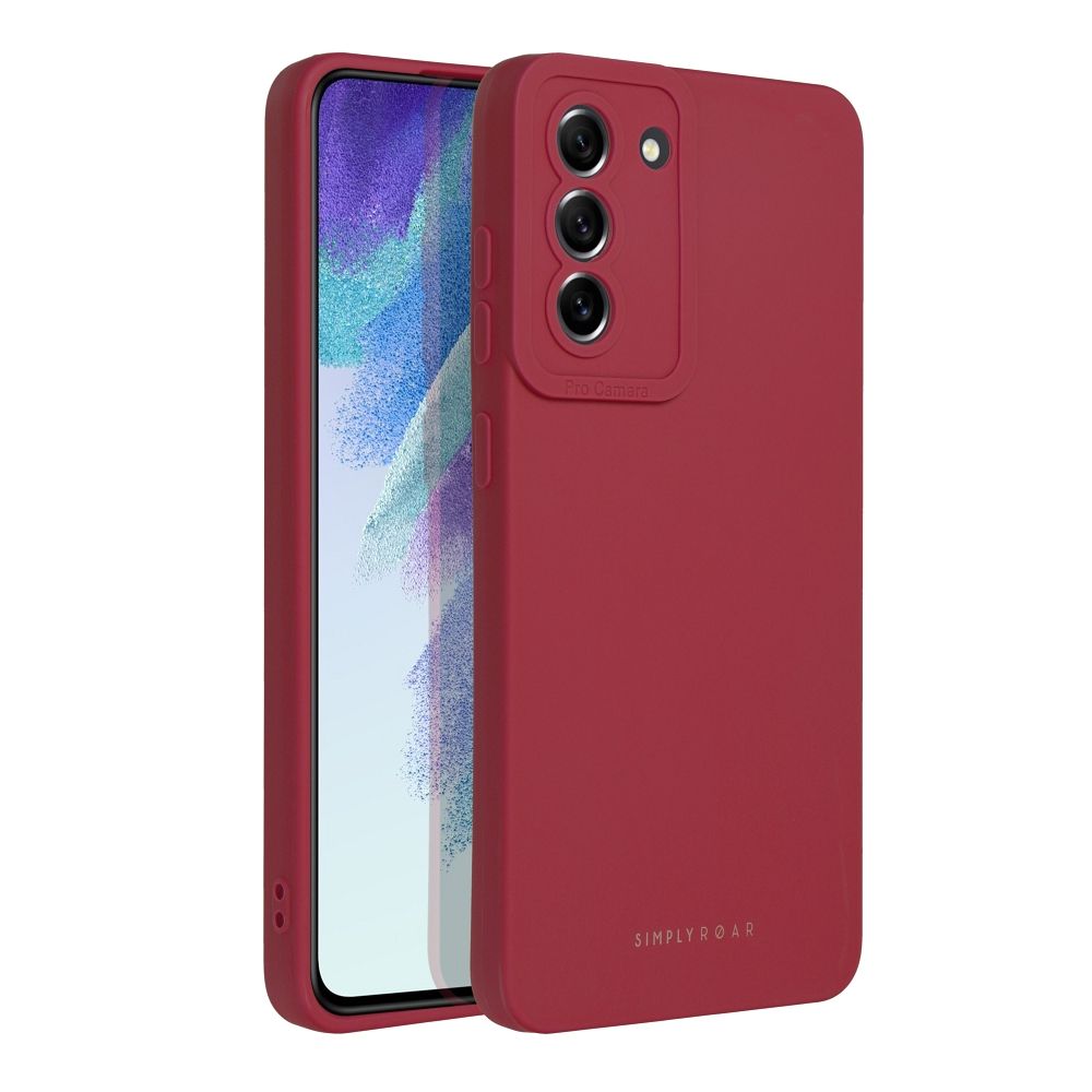 Aizsargvāciņš Samsung Galaxy S21 FE – Roar Luna, sarkans — attēls 2