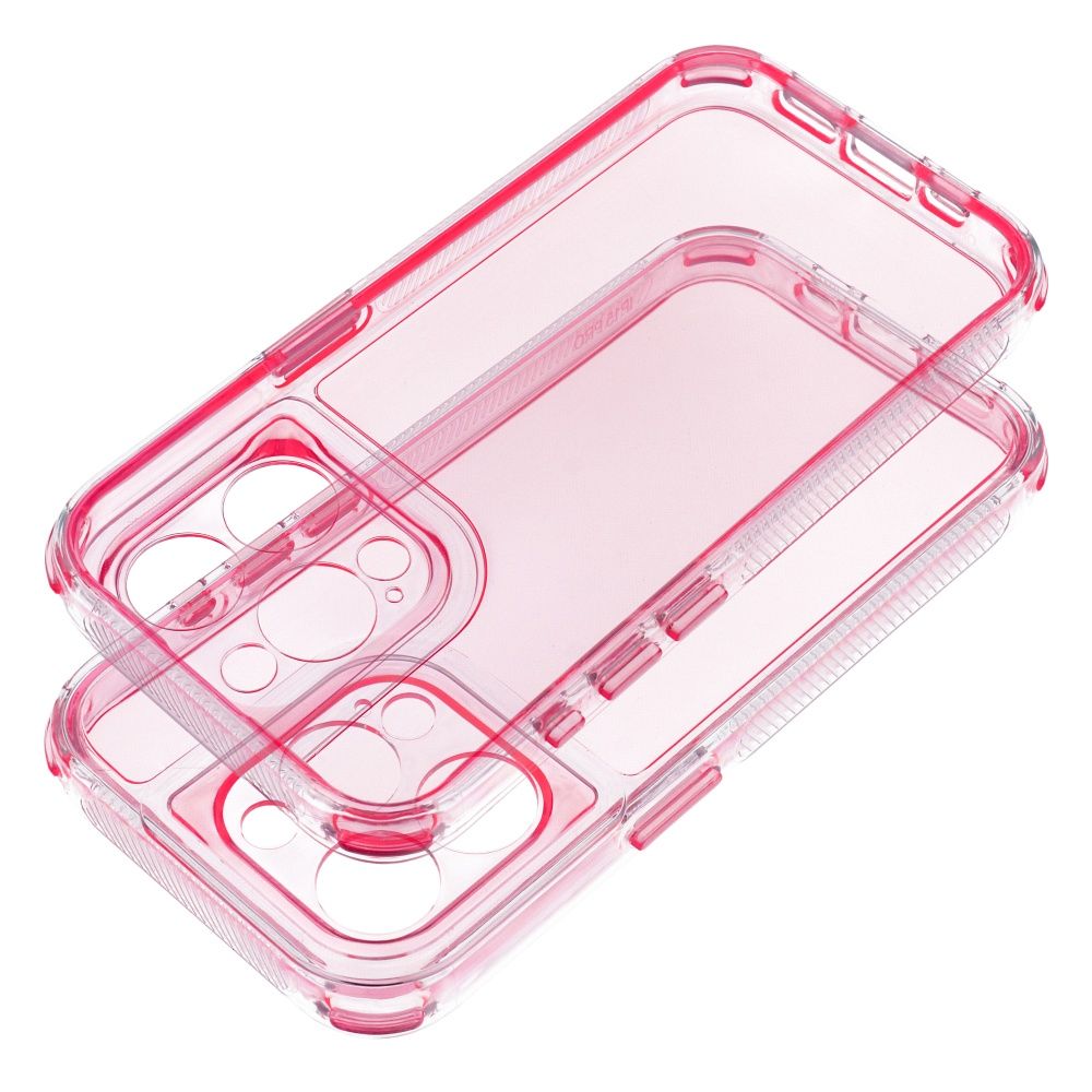 Aizsargvāciņš iPhone 16 – MATRIX CLEAR, pūderrozā — attēls 2