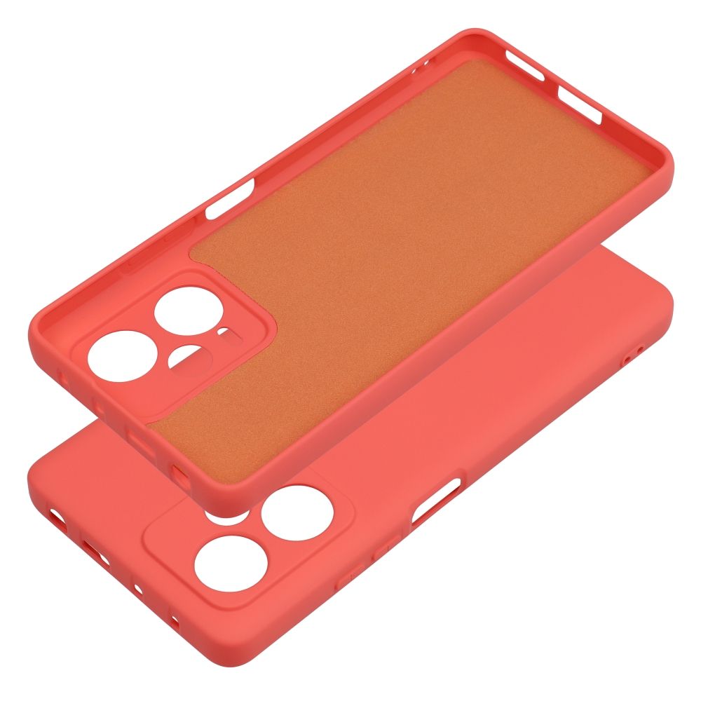 Aizsargvāciņš Xiaomi Redmi Note 12 Pro Plus 5G peach – SILICONE — attēls 3