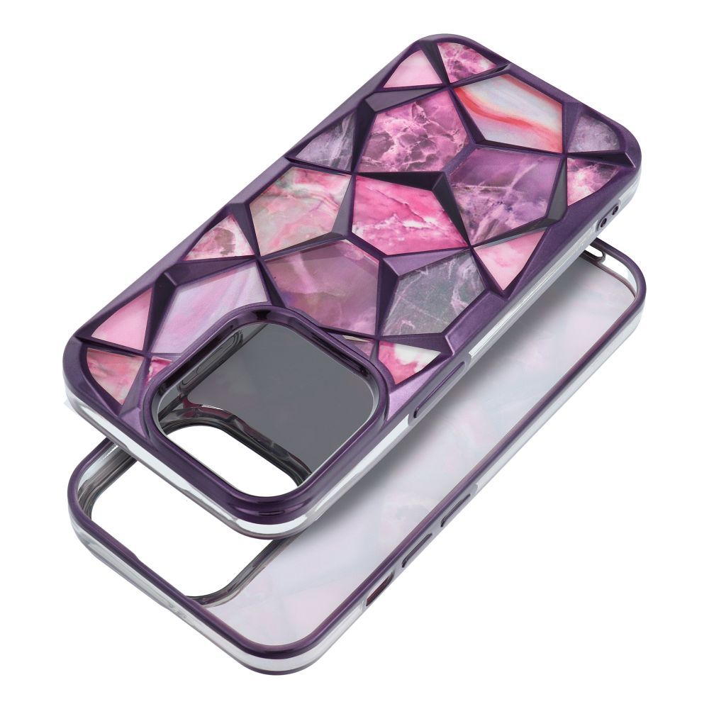Aizsargvāciņš iPhone 16 – TWINKI, violets — attēls 2