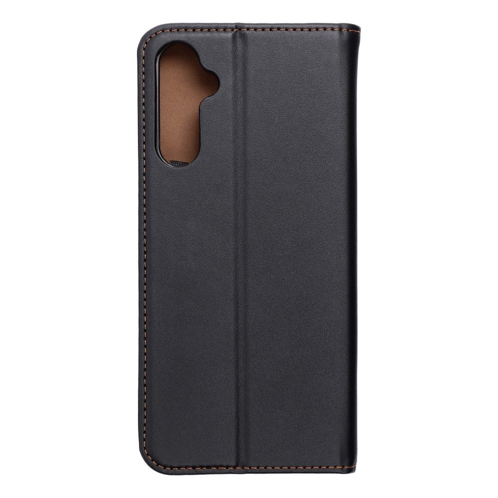 Aizsargvāciņš Samsung A05s – SMART PRO leather, melns — attēls 2