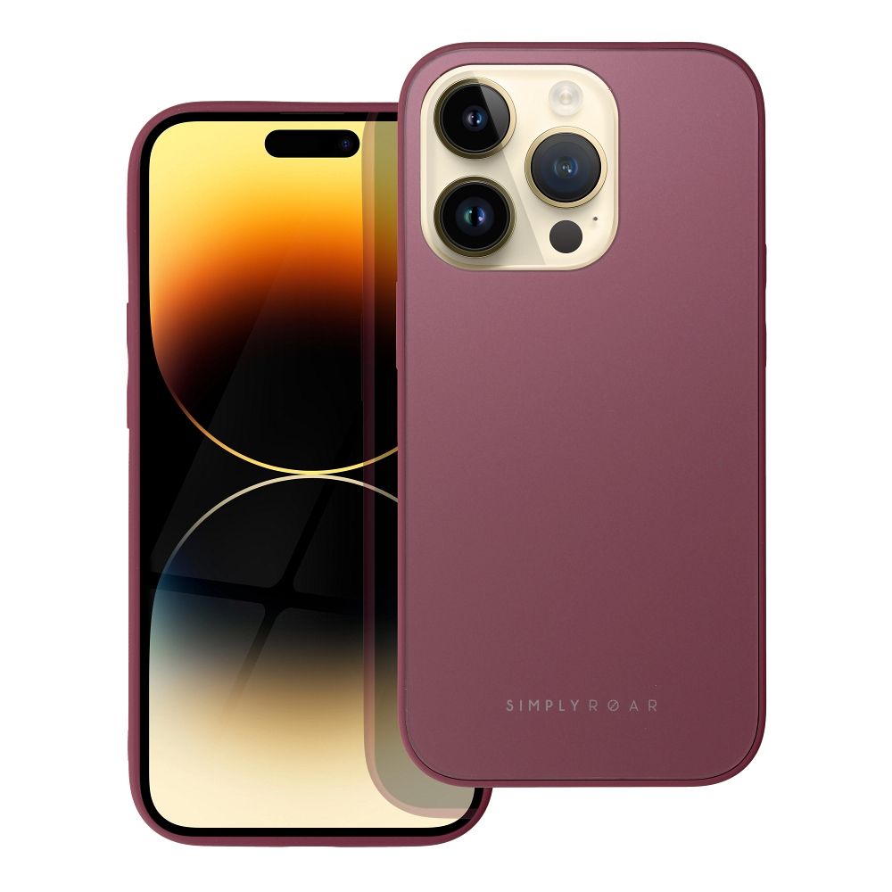 Aizsargstikls iPhone 14 Pro claret – Roar Matte