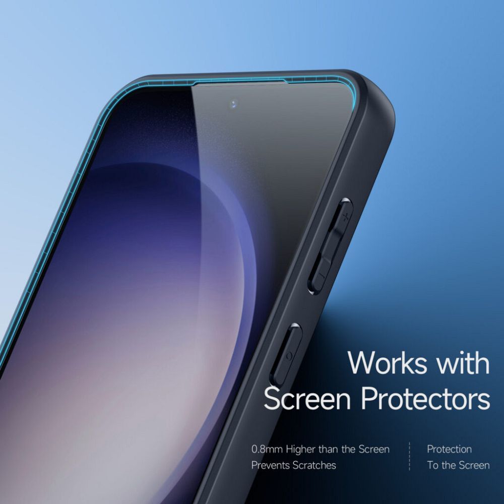 Aizsargvāciņš Samsung S23 FE – DUX DUCIS AIMO, melns — attēls 4