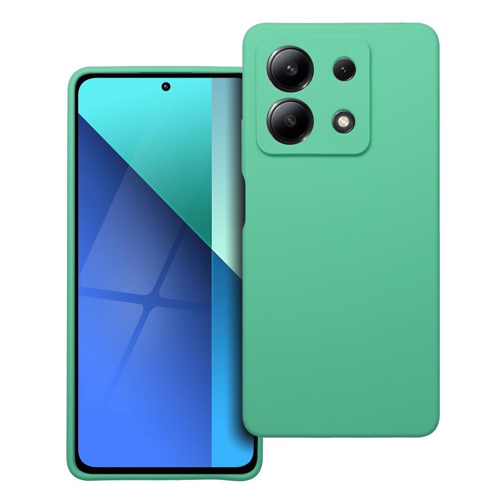 Aizsargvāciņš Xiaomi REDMI NOTE 13 5G mint – SILICONE 2mm