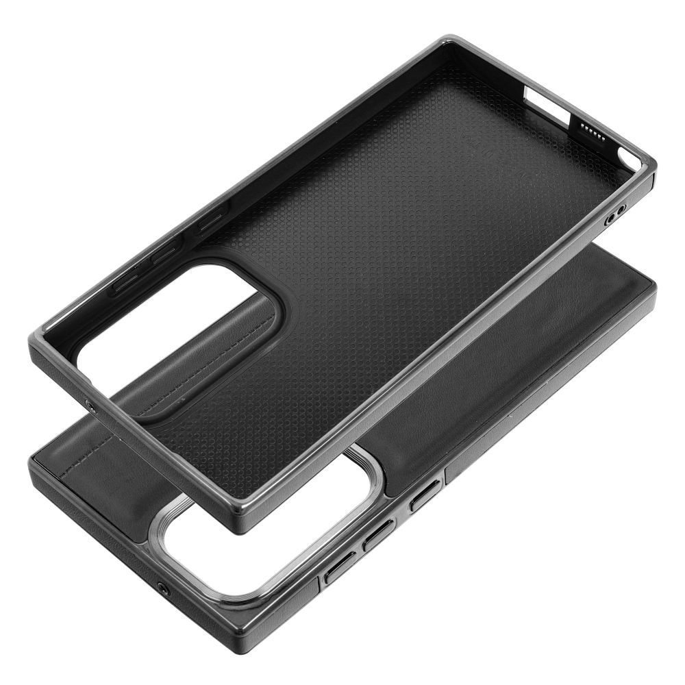 Aizsargvāciņš Samsung S23 Ultra – MILANO, melns — attēls 3