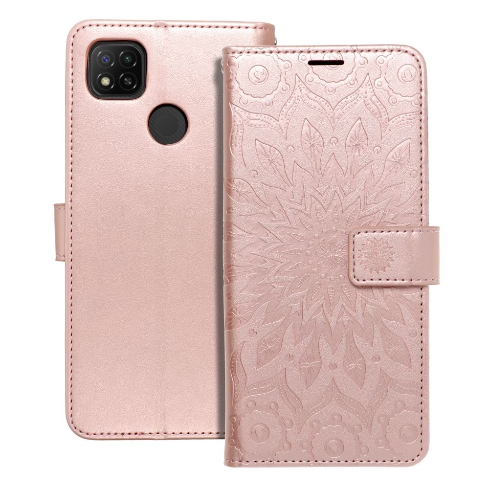 Aizsargvāciņš Xiaomi Redmi 9C / 9C NFC mandala – MEZZO, rozā zelta