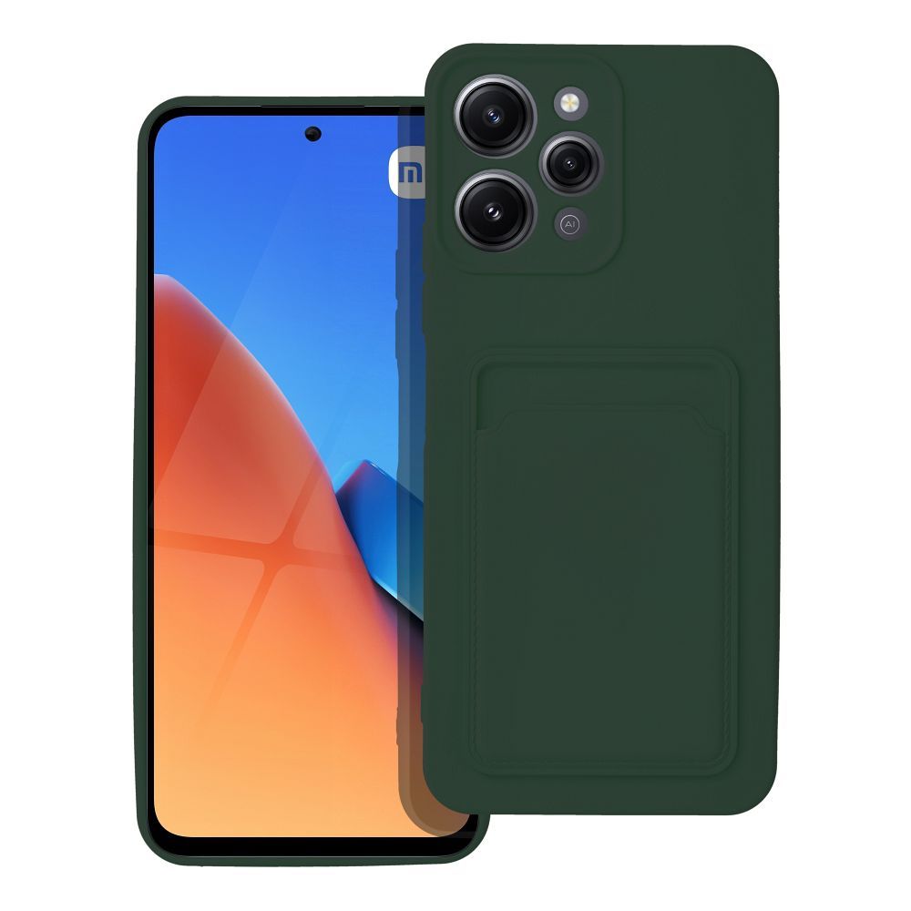 Aizsargvāciņš Xiaomi Redmi 12 4G – CARD, zaļš