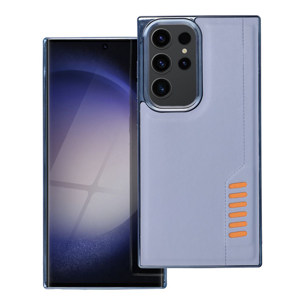 Aizsargvāciņš Samsung S23 Ultra – MILANO, zils