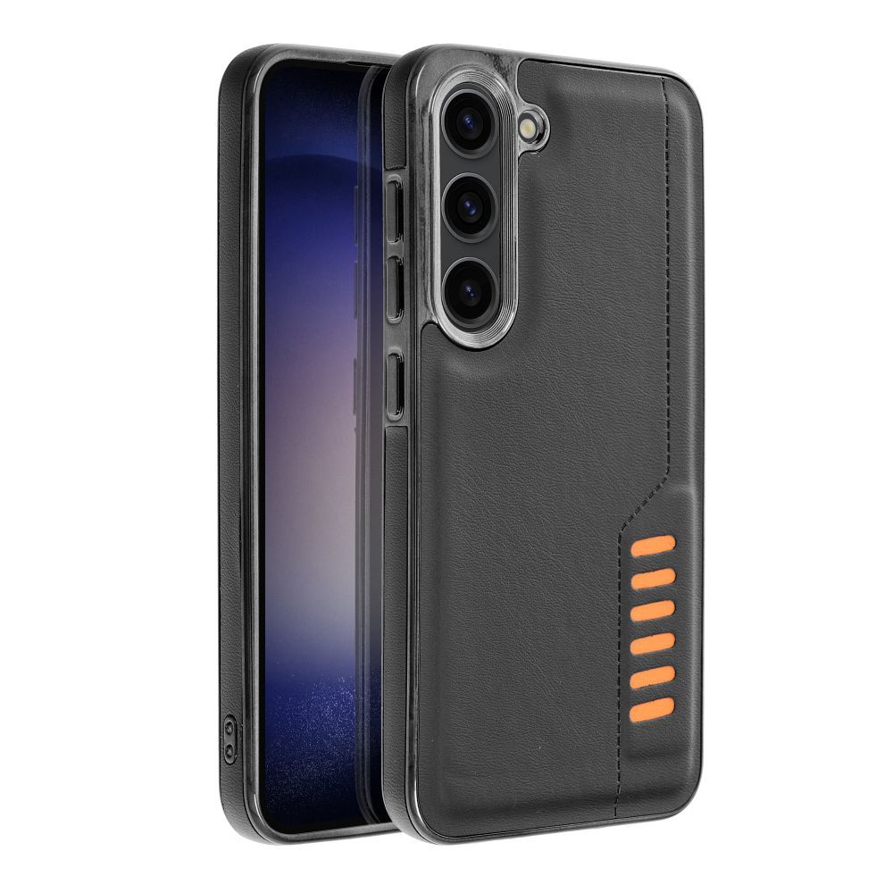Aizsargvāciņš Samsung A05s – MILANO, melns — attēls 2