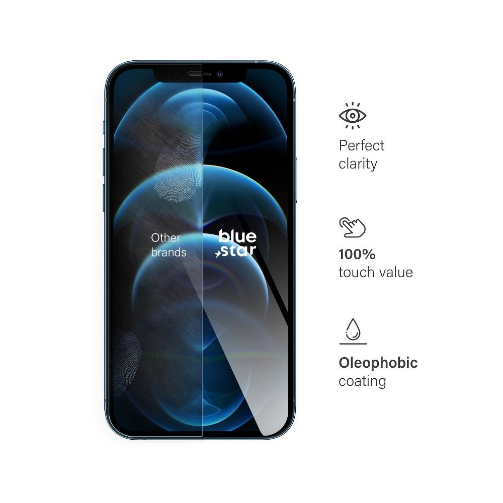 Aizsargstikls iPhone 12 Pro Max – Blue Star — attēls 4