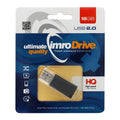 USB zibatmiņa IMRO pendrive BLACK 16GB USB2.0